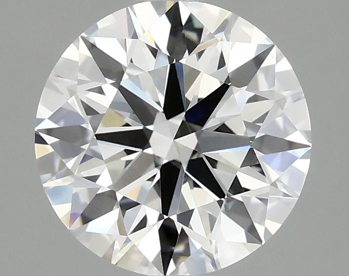 2.04 Carat Round Shaped Ideal Cut VVS2 IGI Certified Lab Grown Diamond