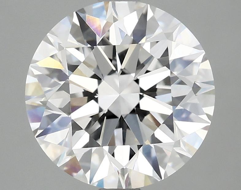 3.09 Carat Round Shaped Excellent Cut VVS2 IGI Certified Lab Grown Diamond