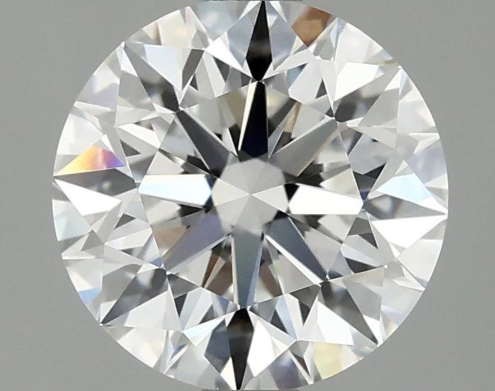 2.1 Carat Round Shaped Excellent Cut VVS2 IGI Certified Lab Grown Diamond
