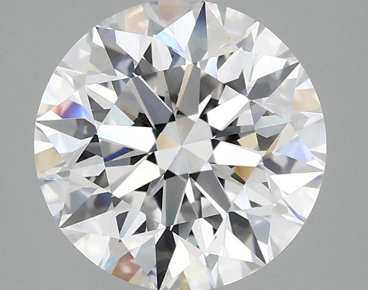2.55 Carat Round Shaped Excellent Cut VVS2 IGI Certified Lab Grown Diamond