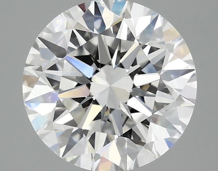 2.56 Carat Round Shaped Excellent Cut VVS2 IGI Certified Lab Grown Diamond