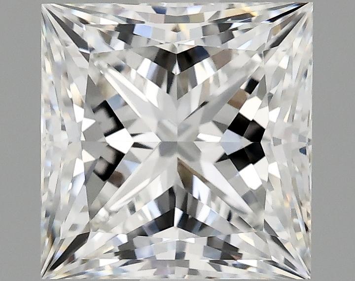 1.99 Carat Princess Shaped Ideal Cut VVS2 IGI Certified Lab Grown Diamond