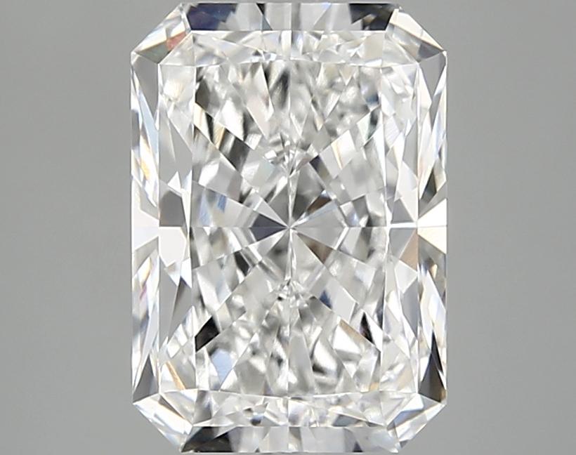 3.09 Carat Radiant Shaped Ideal Cut VVS2 IGI Certified Lab Grown Diamond
