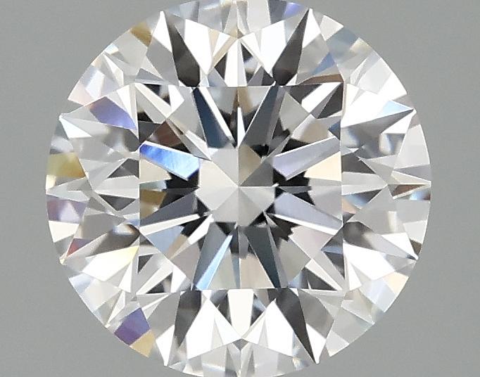 2.06 Carat Round Shaped Ideal Cut VVS2 IGI Certified Lab Grown Diamond
