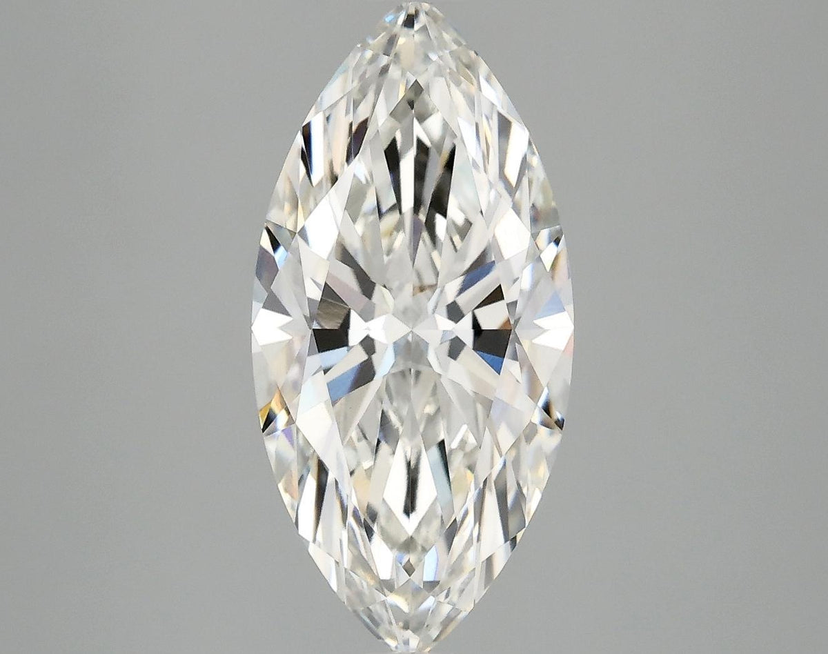 3.1 Carat Marquise Shaped Excellent Cut VVS2 IGI Certified Lab Grown Diamond
