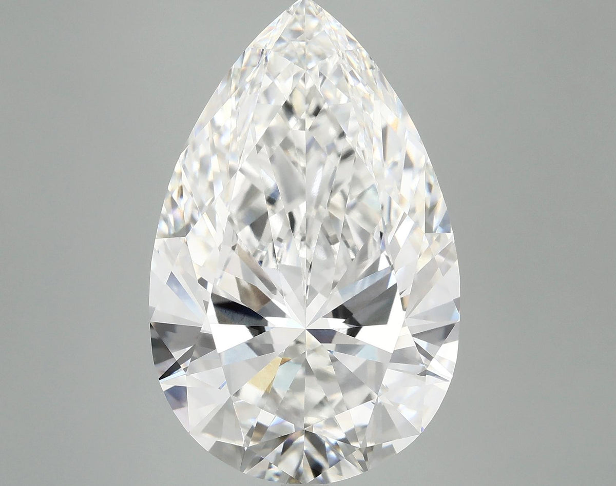 10.39 Carat Pear Shaped Ideal Cut VVS2 IGI Certified Lab Grown Diamond
