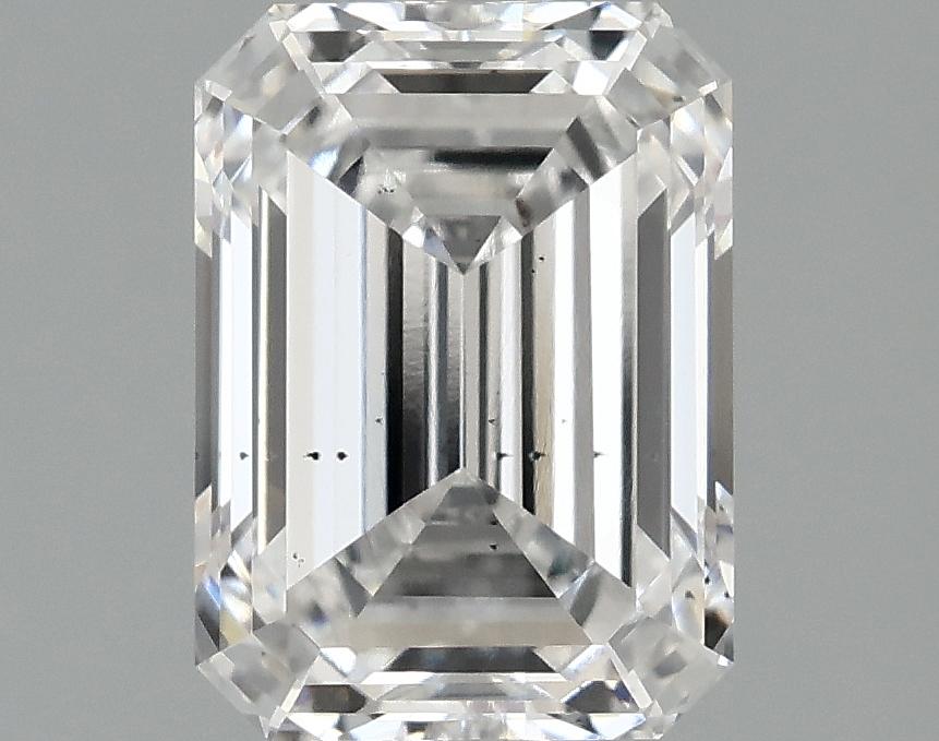 1.58 Carat Emerald Shaped Excellent Cut SI1 IGI Certified Lab Grown Diamond