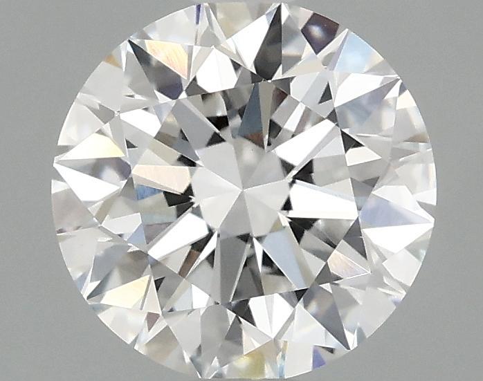1.57 Carat Round Shaped Ideal Cut VVS2 IGI Certified Lab Grown Diamond