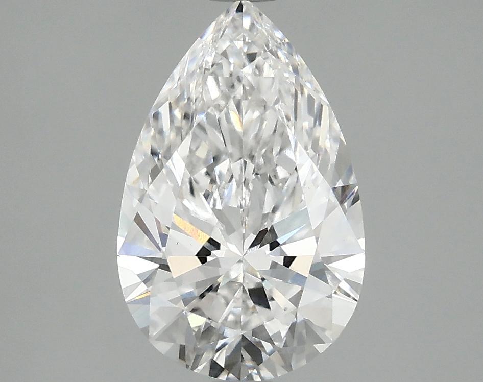 2.05 Carat Pear Shaped Ideal Cut VS1 IGI Certified Lab Grown Diamond