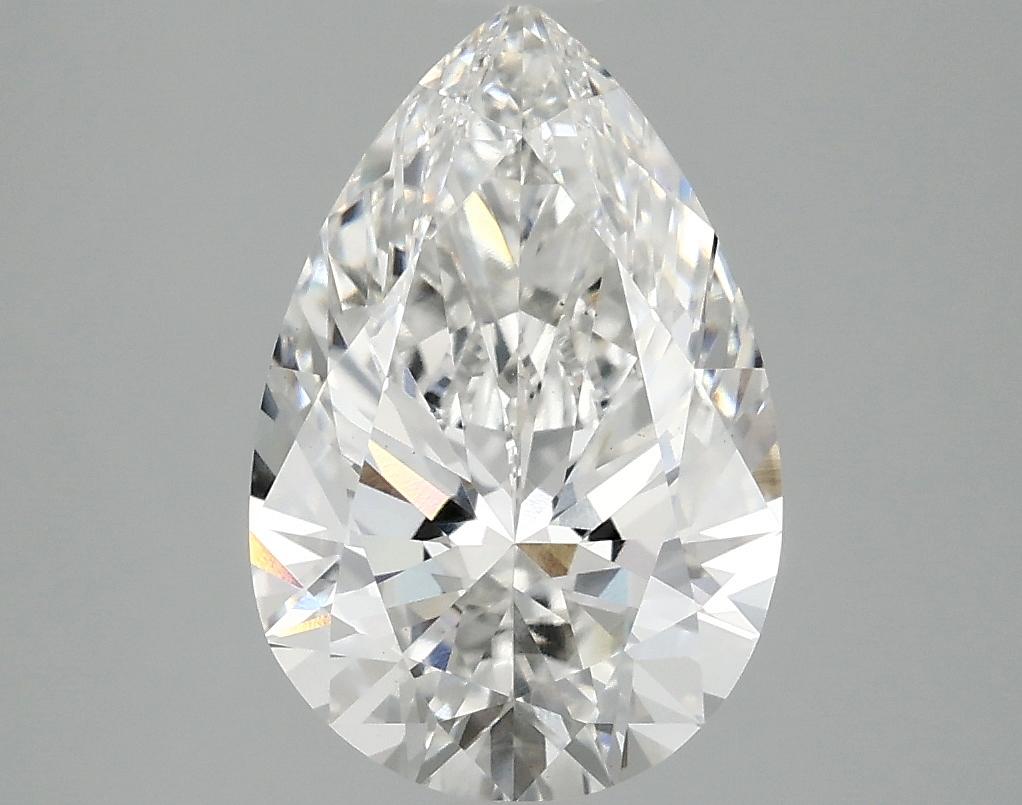 2.57 Carat Pear Shaped Excellent Cut VS1 IGI Certified Lab Grown Diamond