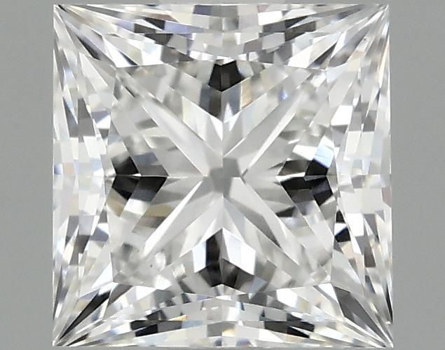 1.07 Carat Princess Shaped Ideal Cut VVS2 IGI Certified Lab Grown Diamond