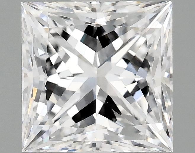 1.55 Carat Princess Shaped Ideal Cut VVS2 IGI Certified Lab Grown Diamond