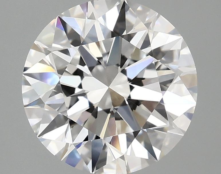2.58 Carat Round Shaped Ideal Cut VVS2 IGI Certified Lab Grown Diamond
