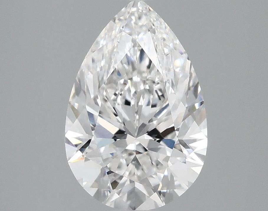 2.1 Carat Pear Shaped Excellent Cut VS2 IGI Certified Lab Grown Diamond