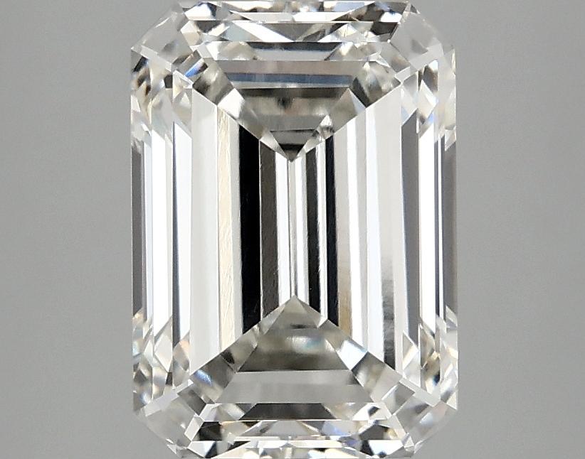 3.02 Carat Emerald Shaped Ideal Cut VVS2 IGI Certified Lab Grown Diamond