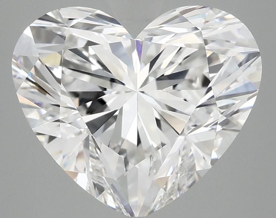 5.01 Carat Heart Shaped Excellent Cut VVS2 IGI Certified Lab Grown Diamond