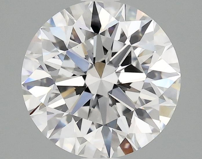 2.08 Carat Round Shaped Excellent Cut VVS2 IGI Certified Lab Grown Diamond