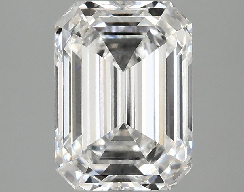 2.89 Carat Emerald Shaped Excellent Cut VVS2 IGI Certified Lab Grown Diamond