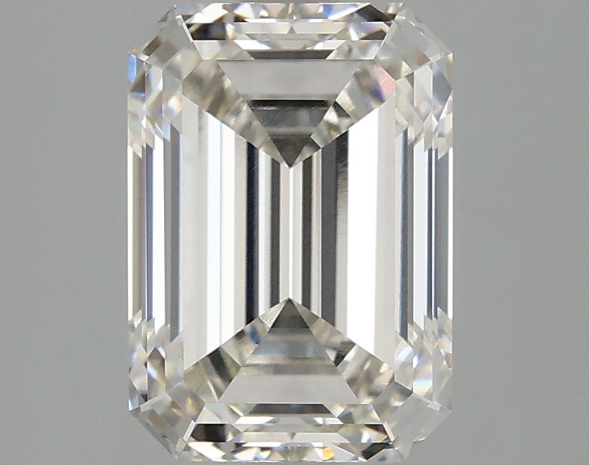 3.04 Carat Emerald Shaped Ideal Cut VVS2 IGI Certified Lab Grown Diamond