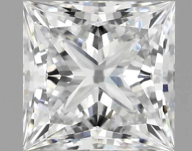 1.08 Carat Princess Shaped Ideal Cut VVS2 IGI Certified Lab Grown Diamond