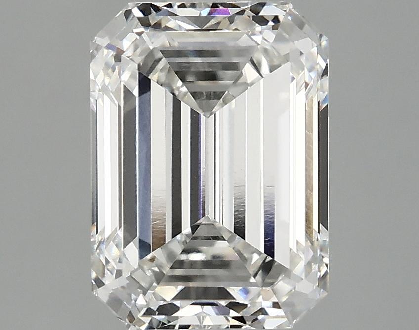 3.03 Carat Emerald Shaped Excellent Cut VVS2 IGI Certified Lab Grown Diamond
