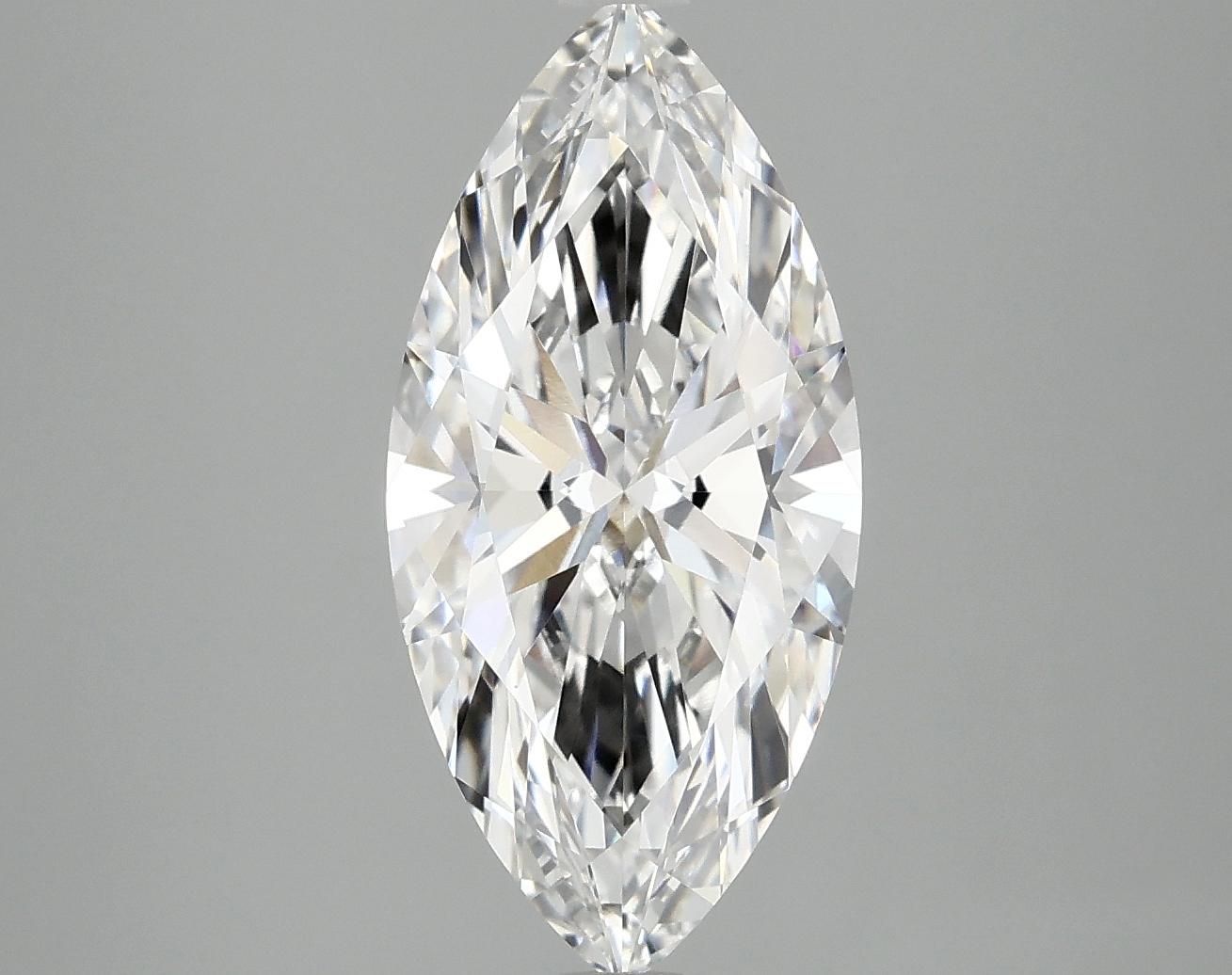 3.03 Carat Marquise Shaped Excellent Cut VS1 IGI Certified Lab Grown Diamond