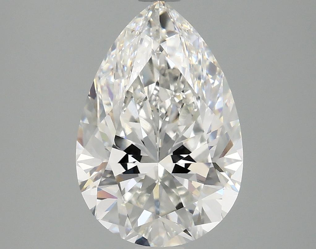 3.03 Carat Pear Shaped Excellent Cut VVS2 IGI Certified Lab Grown Diamond