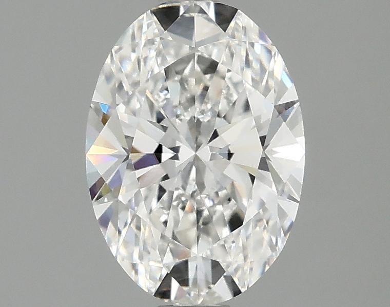 1.5 Carat Oval Shaped Ideal Cut VVS2 IGI Certified Lab Grown Diamond