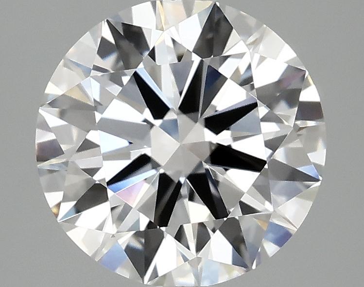 2.56 Carat Round Shaped Ideal Cut VVS2 IGI Certified Lab Grown Diamond
