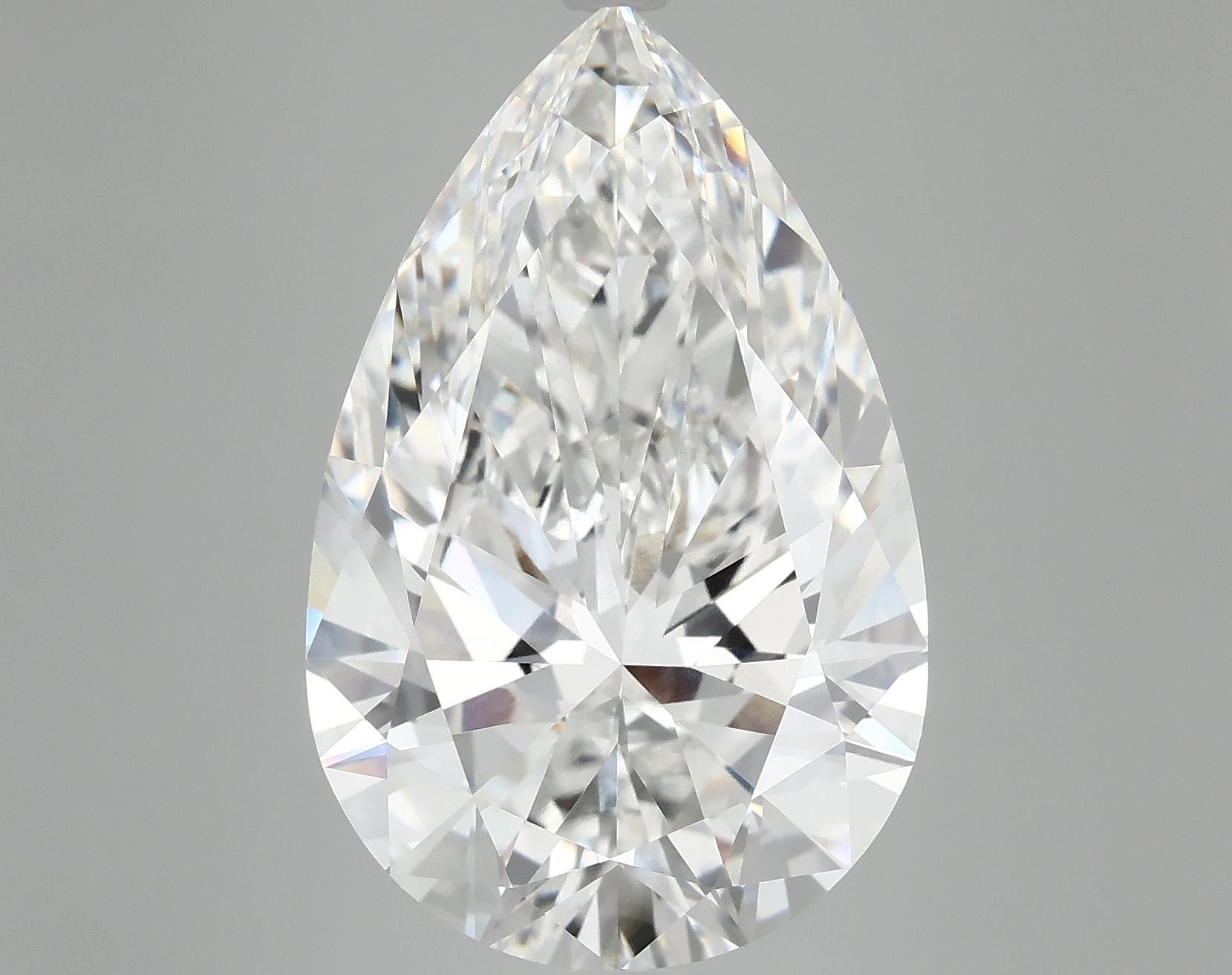 10.15 Carat Pear Shaped Ideal Cut VVS2 IGI Certified Lab Grown Diamond