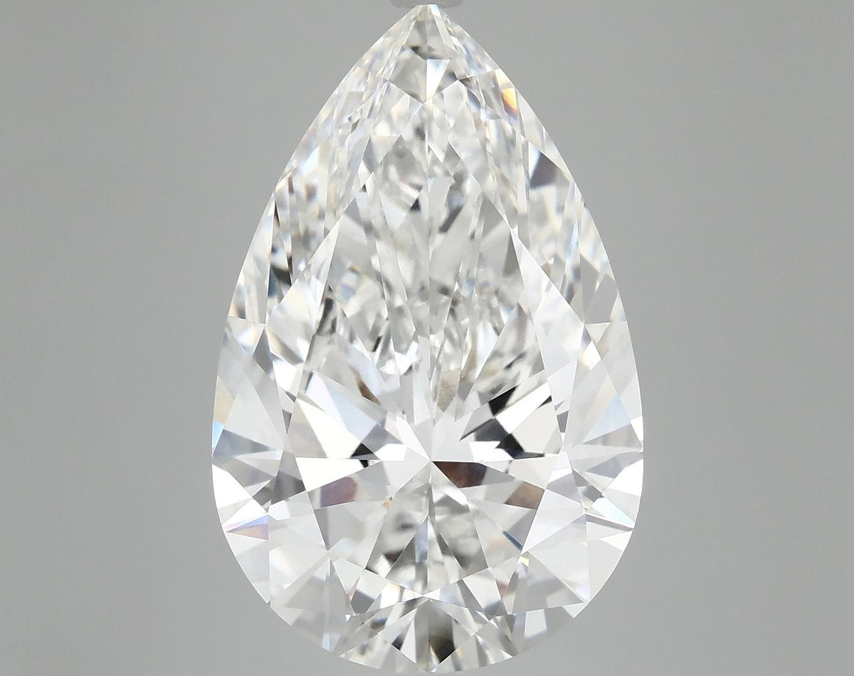 10.15 Carat Pear Shaped Ideal Cut VVS2 IGI Certified Lab Grown Diamond