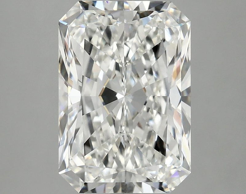 3.92 Carat Radiant Shaped Ideal Cut VVS2 IGI Certified Lab Grown Diamond