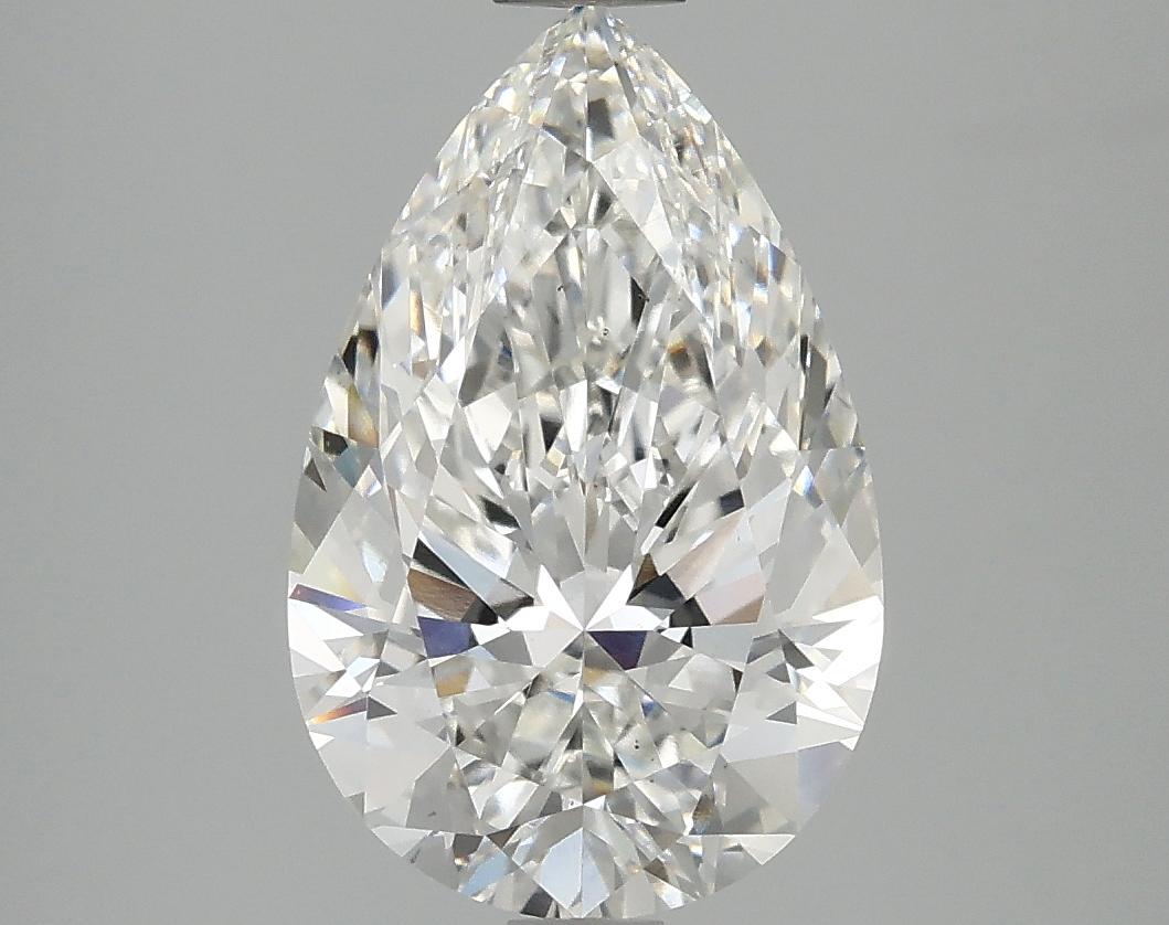3.05 Carat Pear Shaped Ideal Cut VS2 IGI Certified Lab Grown Diamond