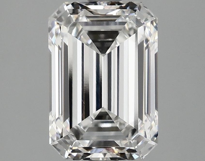 3.03 Carat Emerald Shaped Ideal Cut VVS2 IGI Certified Lab Grown Diamond