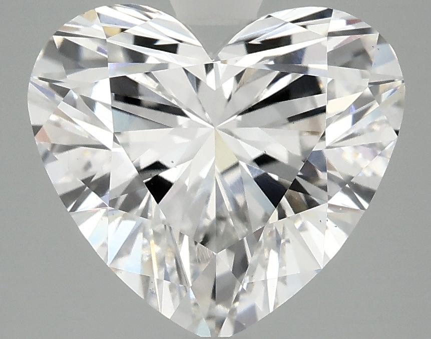 4.09 Carat Heart Shaped Ideal Cut VS2 IGI Certified Lab Grown Diamond
