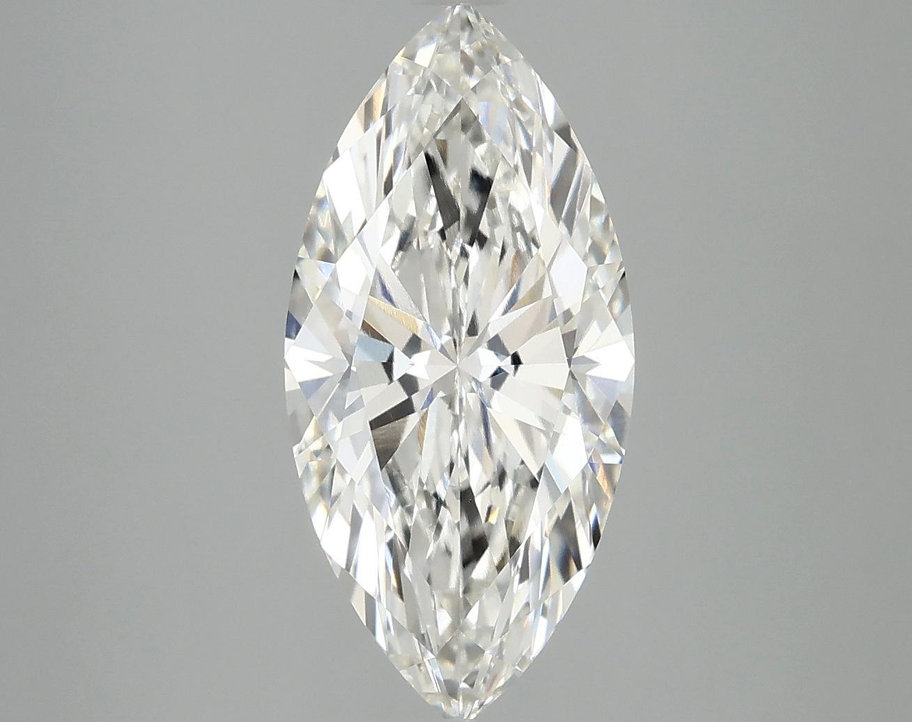 3.07 Carat Marquise Shaped Excellent Cut VS1 IGI Certified Lab Grown Diamond