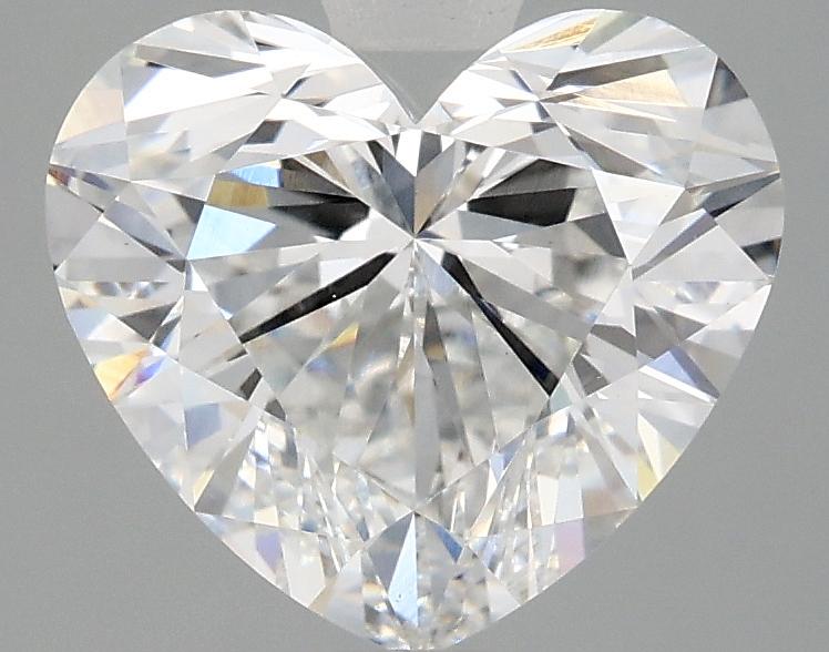 2.98 Carat Heart Shaped Ideal Cut VS1 IGI Certified Lab Grown Diamond