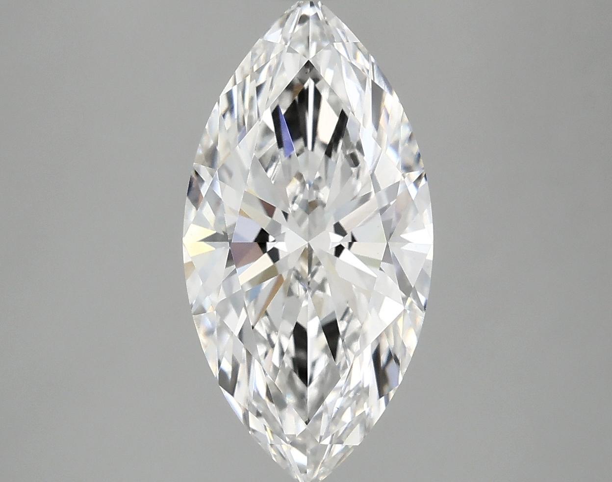 3.06 Carat Marquise Shaped Ideal Cut VS1 IGI Certified Lab Grown Diamond