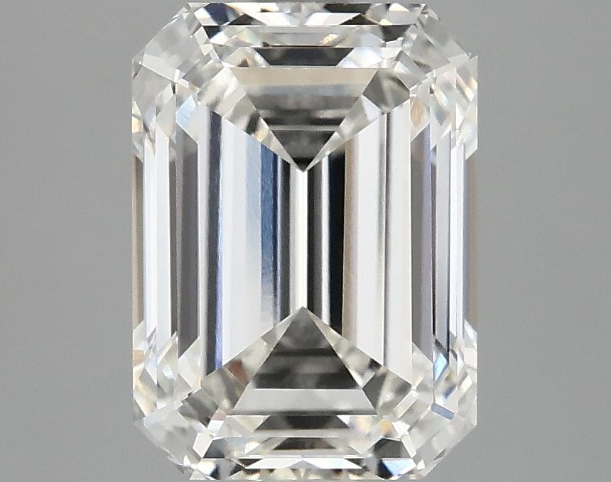 3.13 Carat Emerald Shaped Excellent Cut VVS2 IGI Certified Lab Grown Diamond
