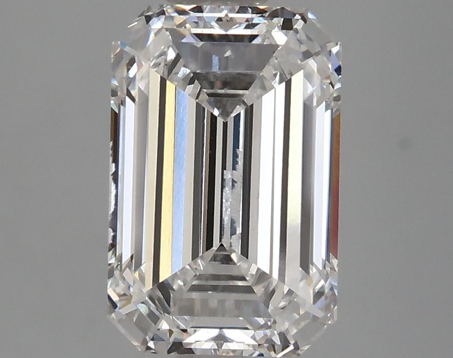 3.03 Carat Emerald Shaped Excellent Cut SI1 IGI Certified Lab Grown Diamond