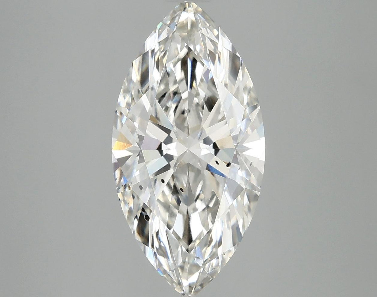 3.07 Carat Marquise Shaped Ideal Cut SI1 IGI Certified Lab Grown Diamond
