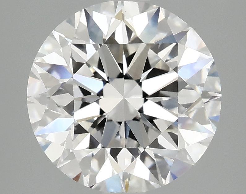 3.09 Carat Round Shaped Excellent Cut VVS2 IGI Certified Lab Grown Diamond