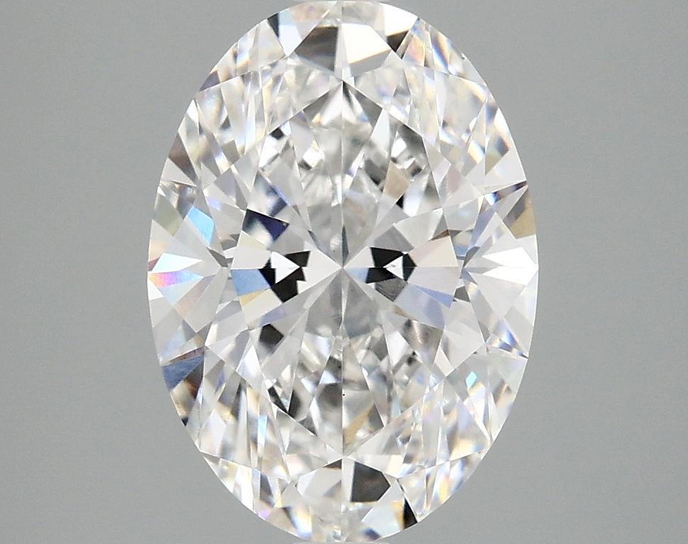 3.08 Carat Oval Shaped Ideal Cut VVS2 IGI Certified Lab Grown Diamond