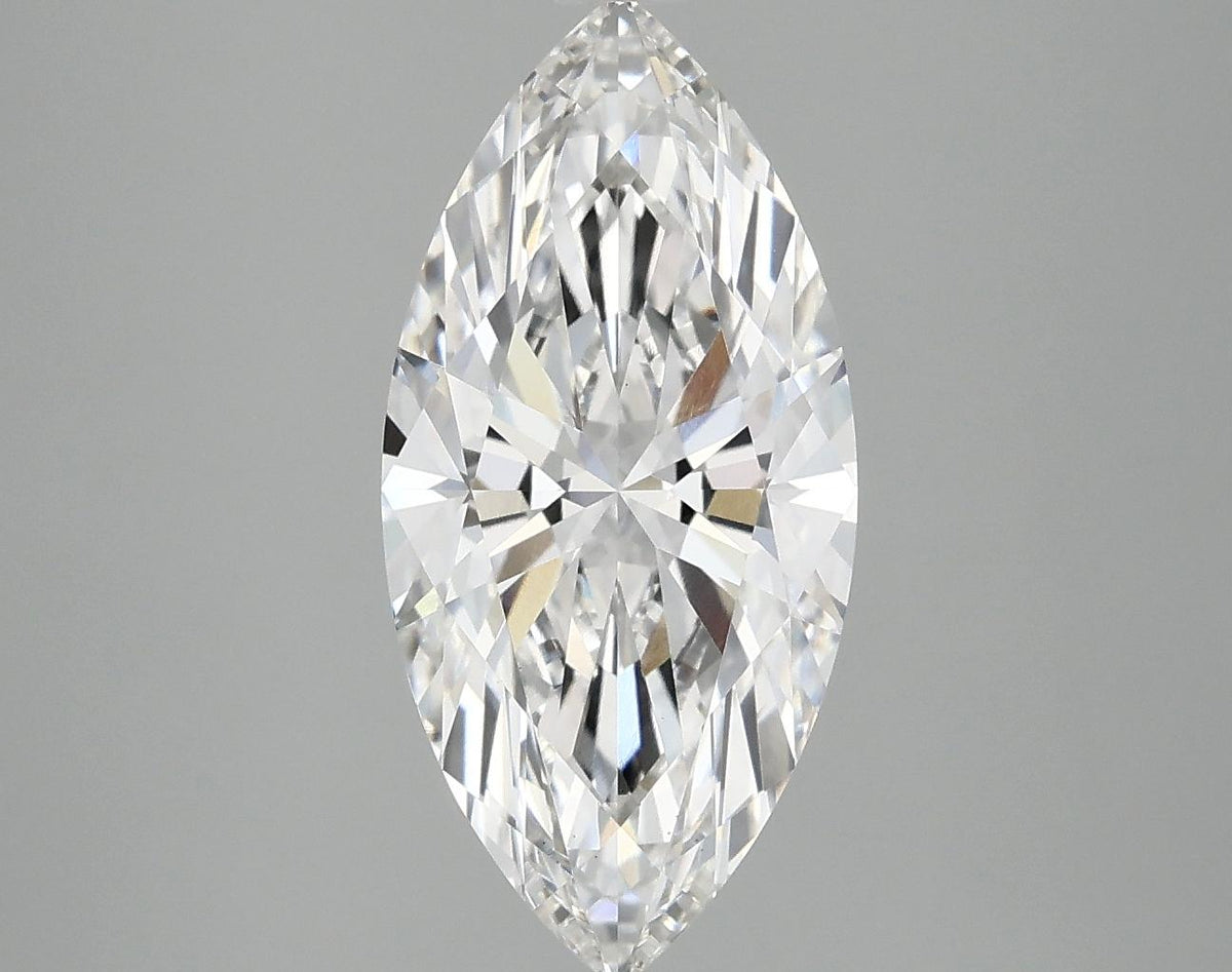 3.06 Carat Marquise Shaped Excellent Cut VS1 IGI Certified Lab Grown Diamond