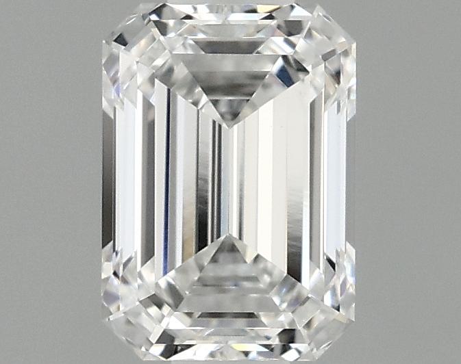 1.08 Carat Emerald Shaped Ideal Cut VVS2 IGI Certified Lab Grown Diamond