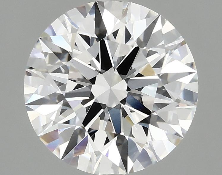 2.57 Carat Round Shaped Ideal Cut VVS2 IGI Certified Lab Grown Diamond