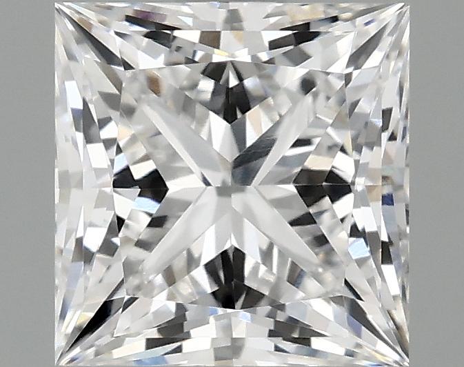 1.54 Carat Princess Shaped Ideal Cut VVS2 IGI Certified Lab Grown Diamond