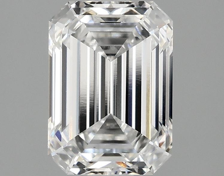 2.1 Carat Emerald Shaped Ideal Cut VS1 IGI Certified Lab Grown Diamond
