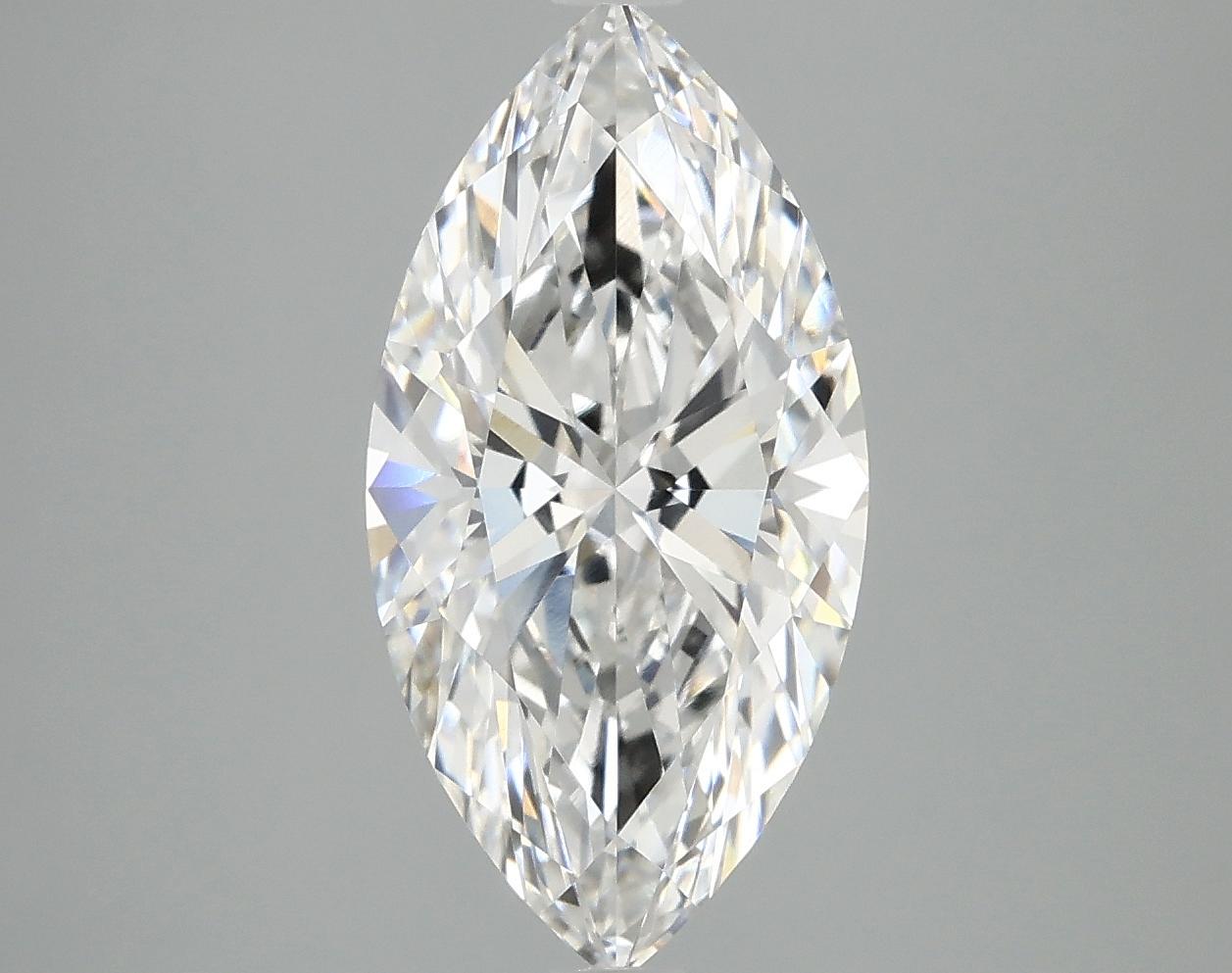 3.1 Carat Marquise Shaped Ideal Cut VVS2 IGI Certified Lab Grown Diamond
