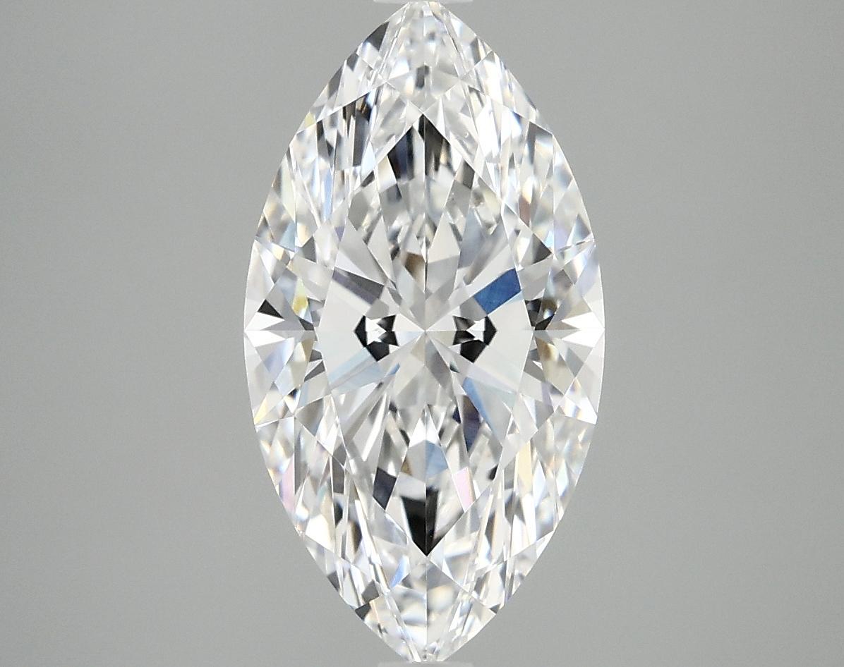 3.09 Carat Marquise Shaped Excellent Cut VVS2 IGI Certified Lab Grown Diamond